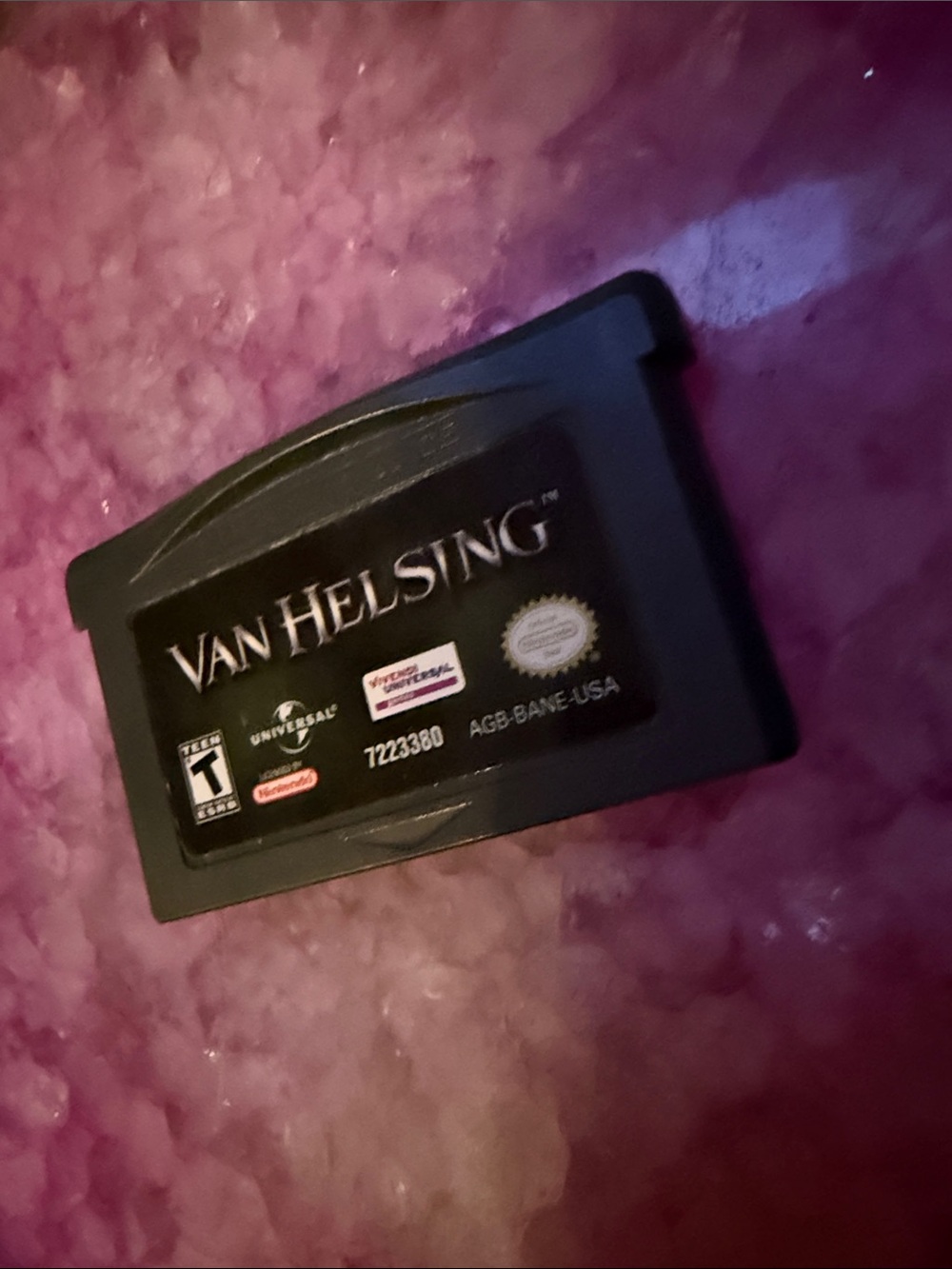 Van Helsing Game Boy Advance cartridge 2004